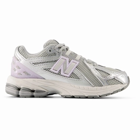 Lace-up New Balance Silver Metallic 1906 Kids Lace Sneakers Casual shoes
