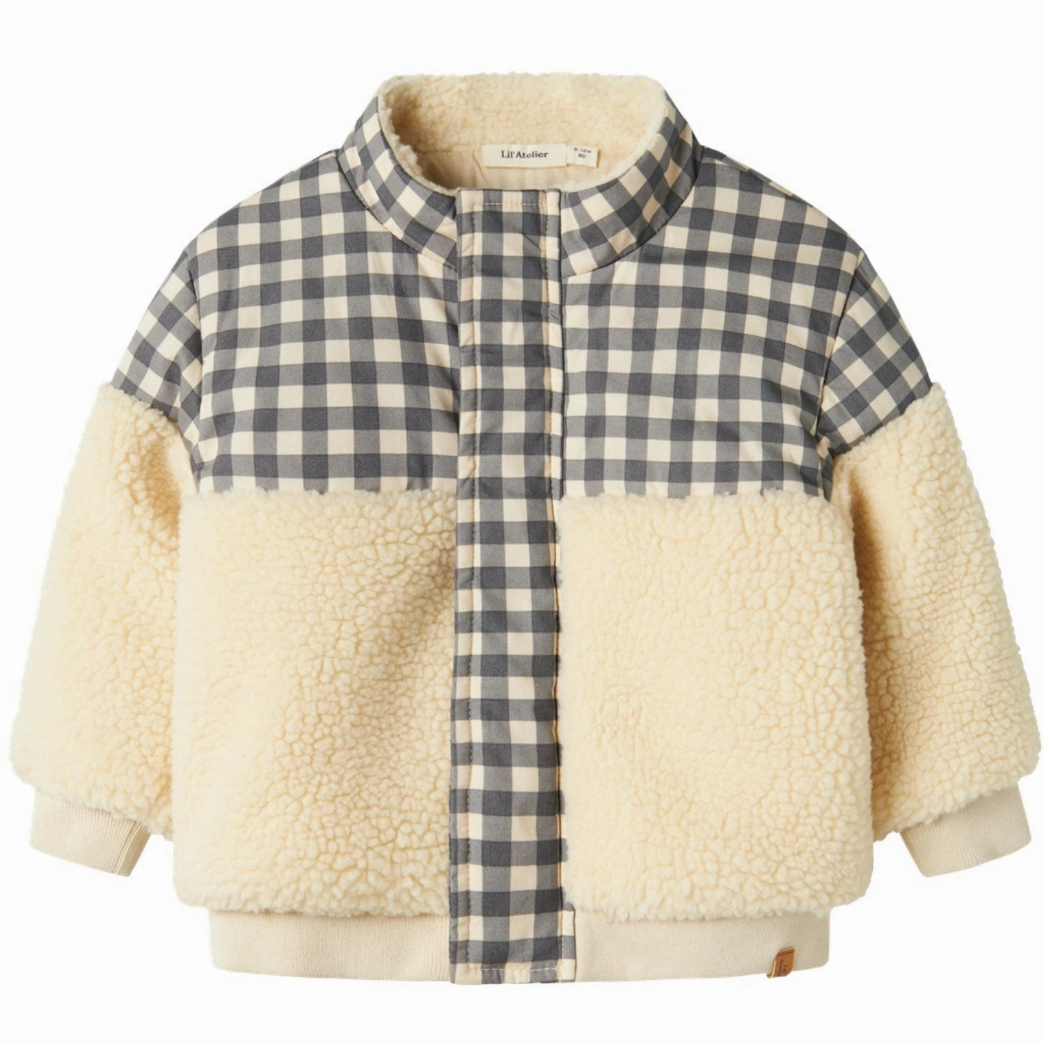 Laid-back Lil'Atelier Sandshell Naolin Loose Jacket Applique