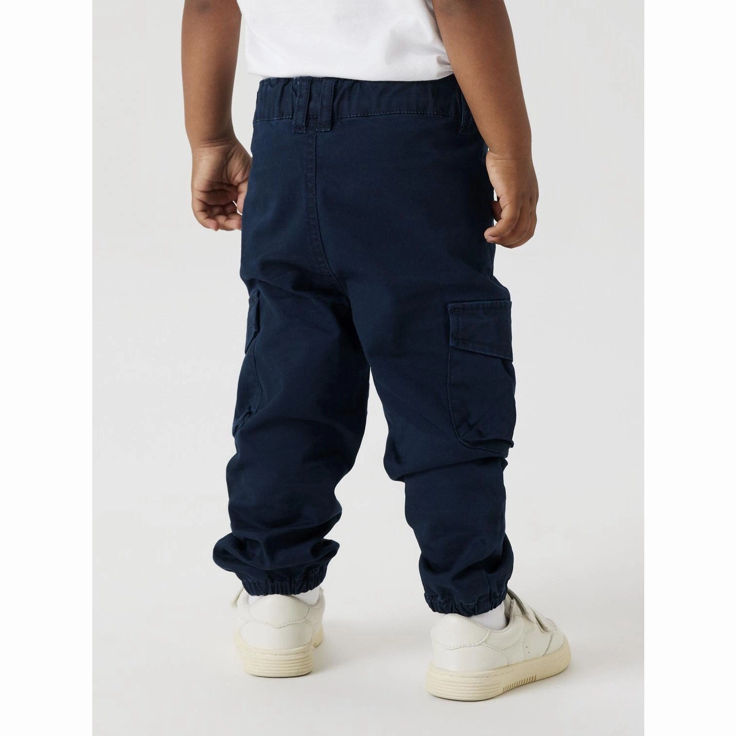 Laid-back Name It Navy Blazer Ben Cargo Twill Pants Noos