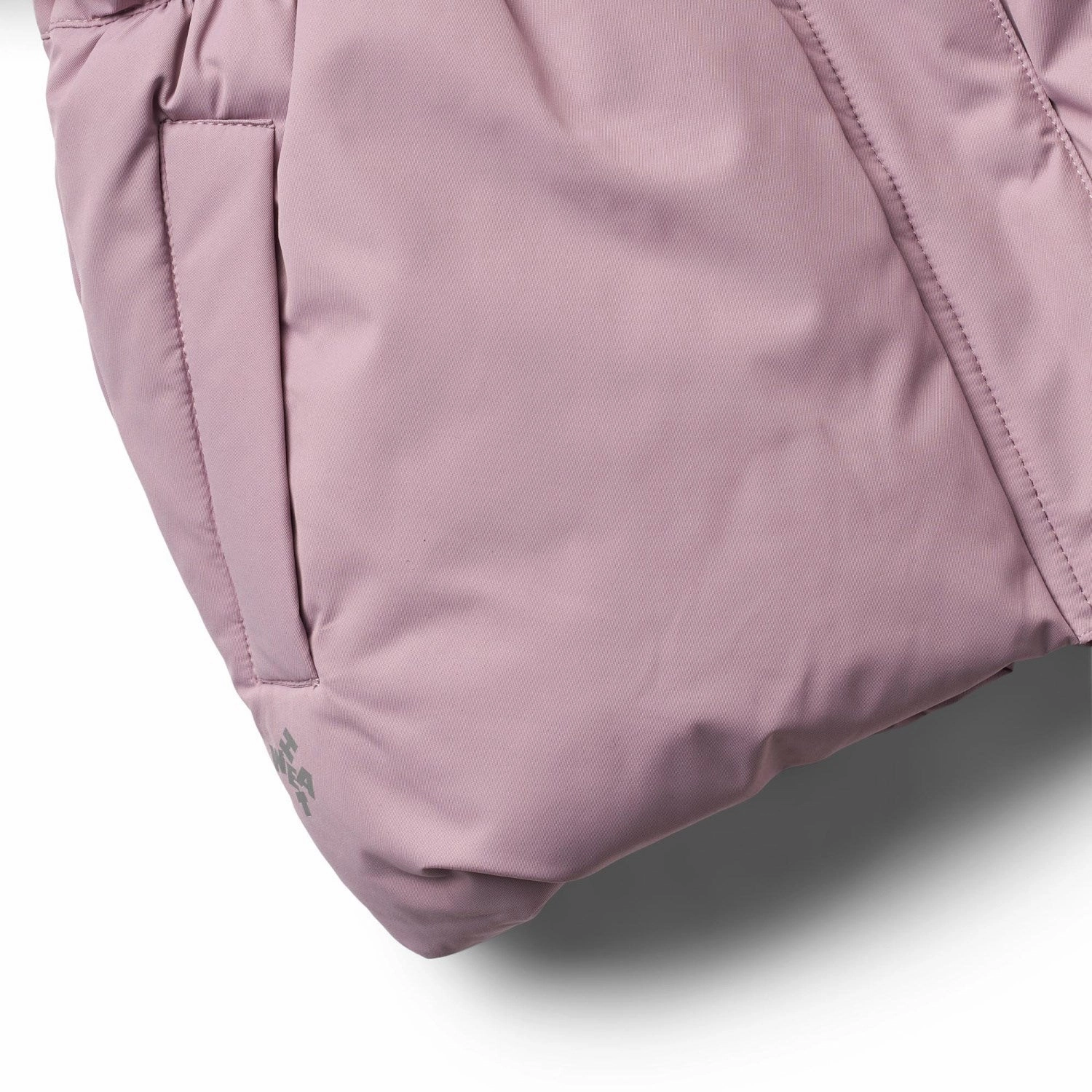 Laid-back Wheat Soft Lilac Puffer Jacket Karla