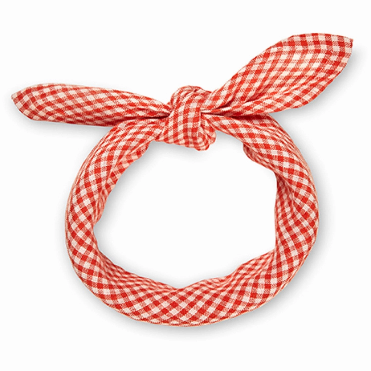 Coveted Lalaby Cherry Check Eddie Scarf Avant-garde