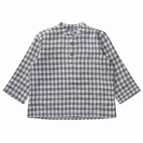 lalaby Elephant Check Carlo Shirt Rare Famous