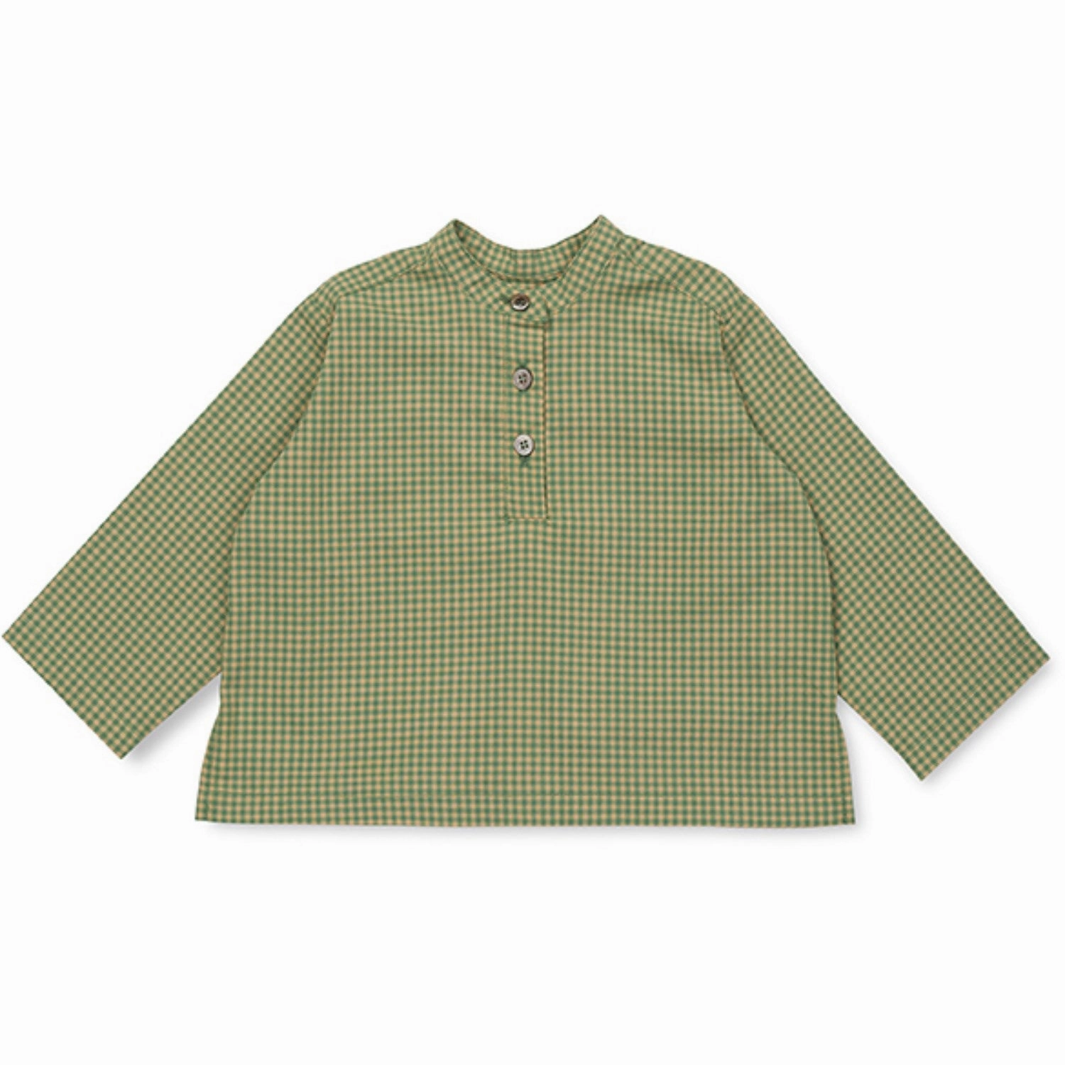 Lalaby Green Check Carlo Shirt Baby Famous Vintage