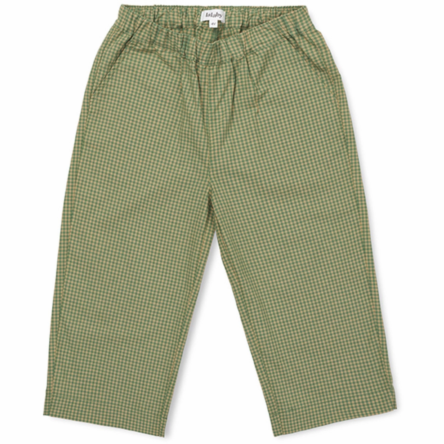 Lalaby Green Check Frankie Pants Sumptuous Excellence