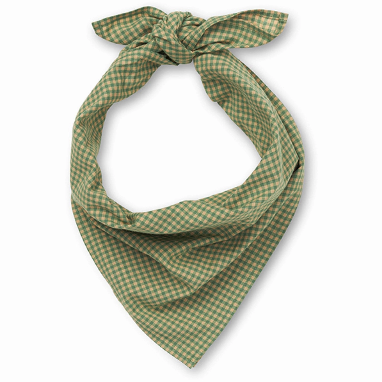 Lalaby Green Check Vera Scarf Admired Opulent