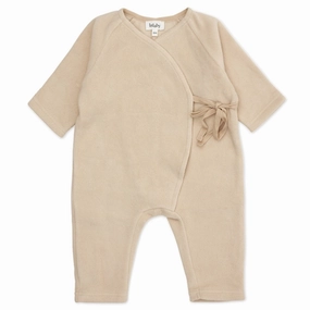 lalaby Ivory Memphis Fleece Suit Sustainable Famous