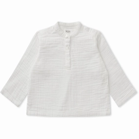 lalaby Natural white Carlo Shirt Baby Vintage Sophisticated