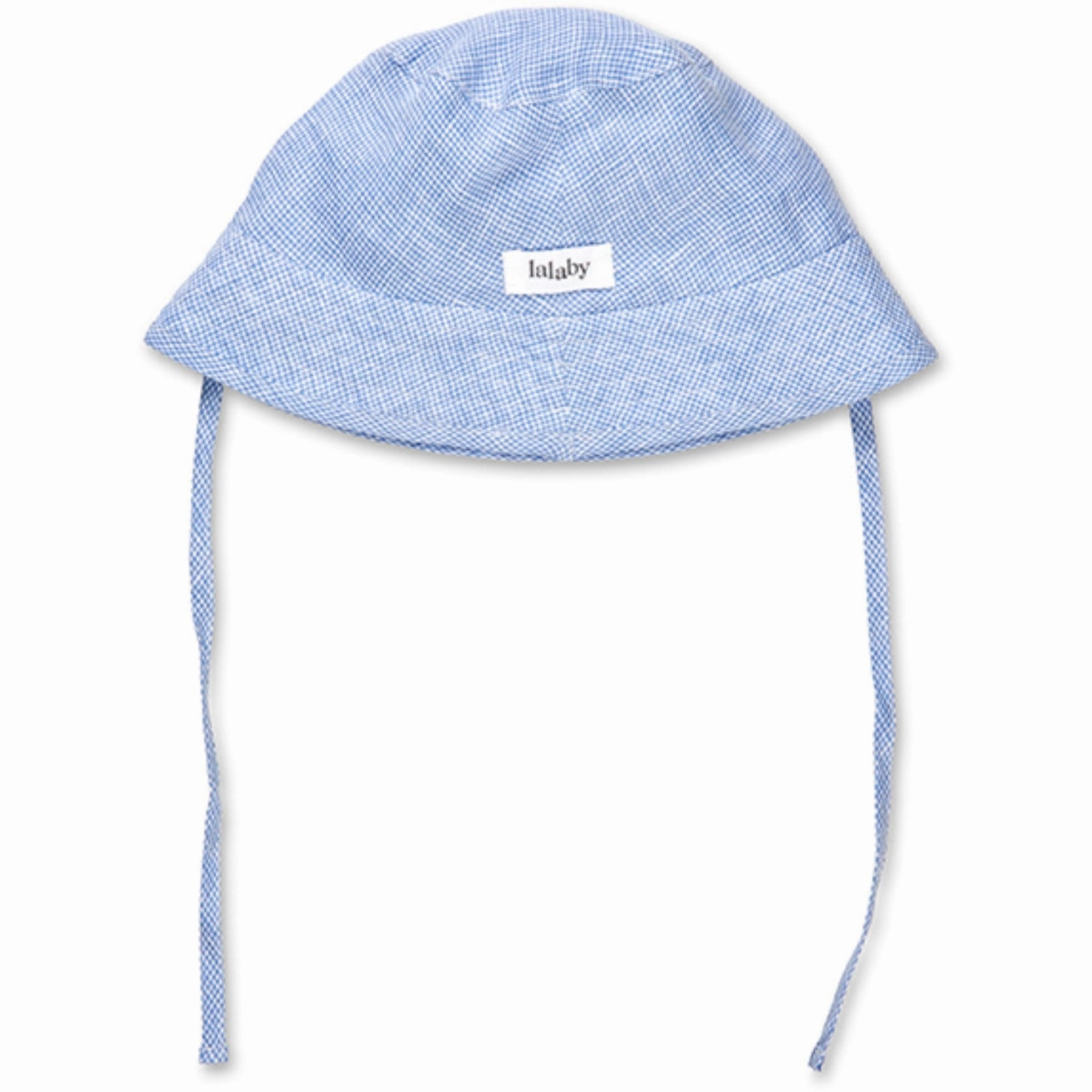 Lalaby Pepita Check Loui Baby Sun Hat Artisanal Distinctive