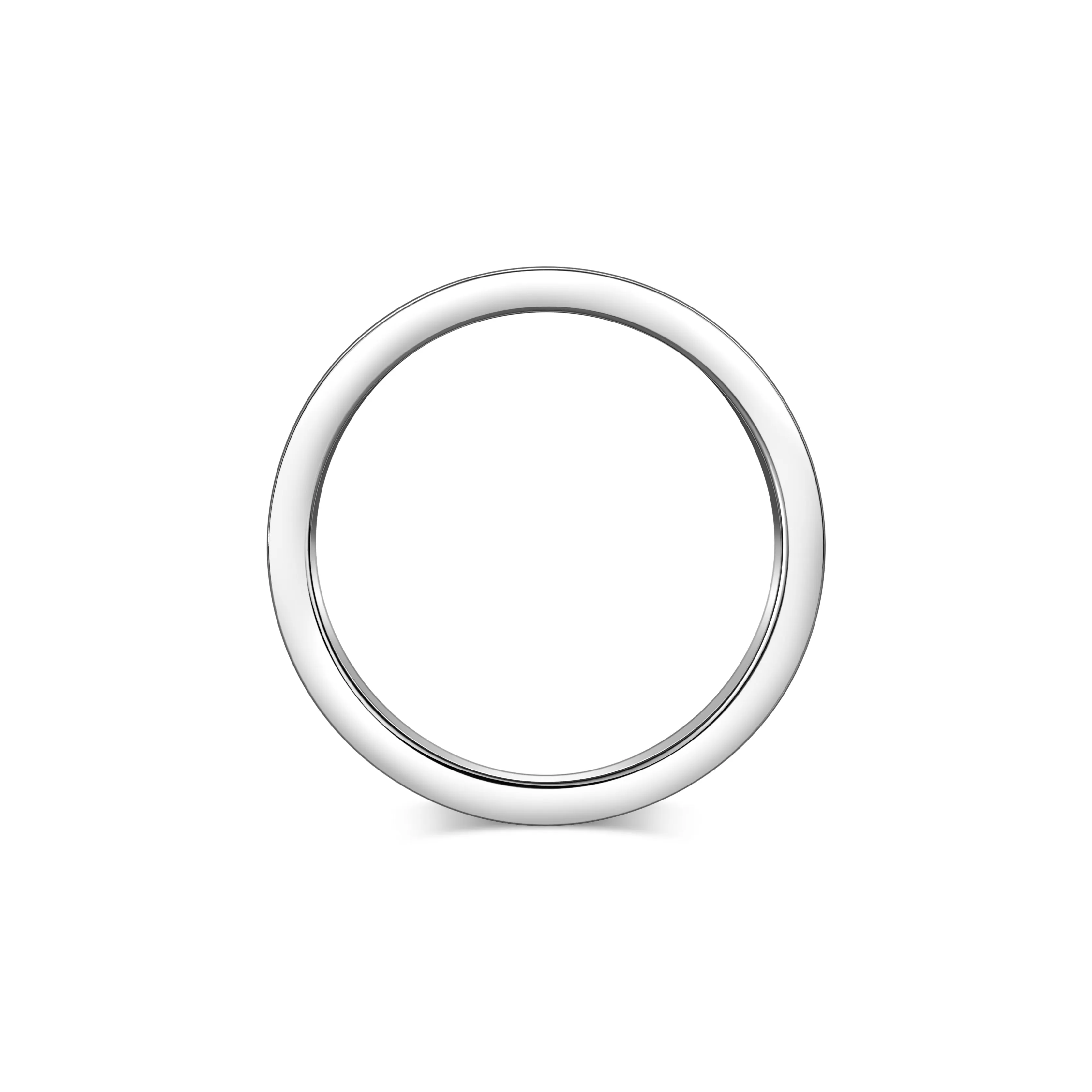 LArc de DAVIDOR Ring MM, 18k White Gold with Caviar Lacquered Ceramic and Porta Simple Diamonds