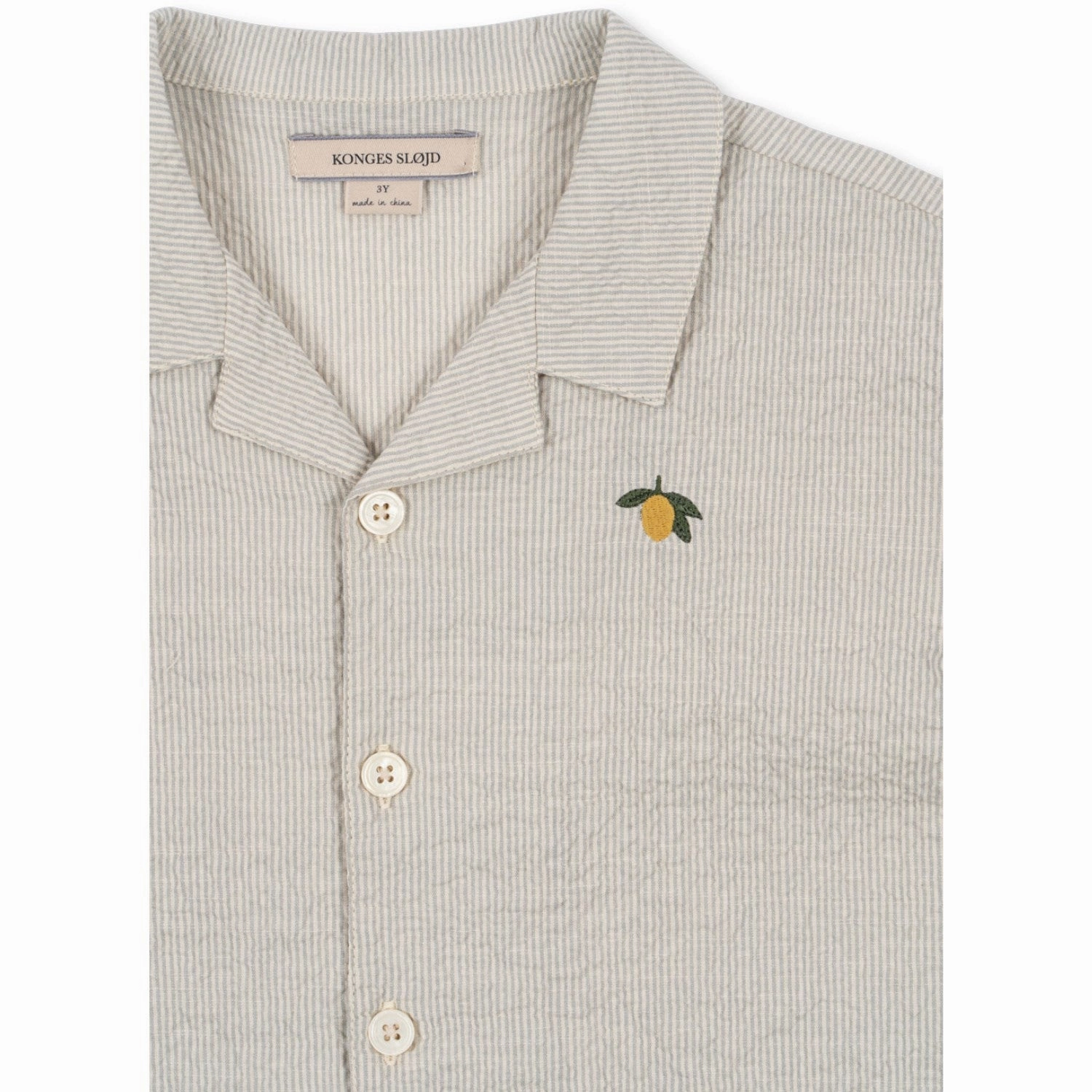 Layered Konges Sljd Quarry Stripe Elliot Ss Shirt Gots