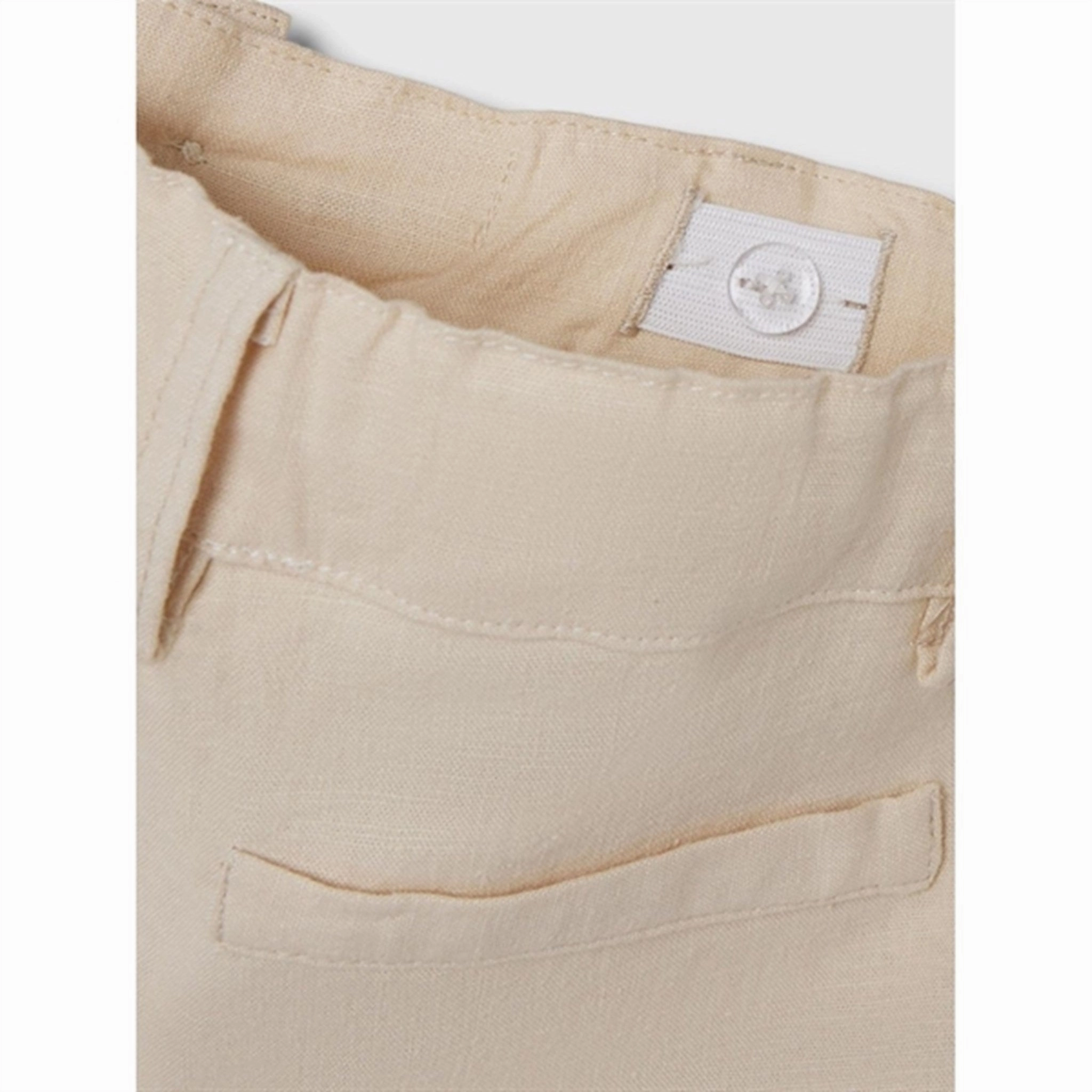 Layered Lil'Atelier Bleached Sand Felix Pants