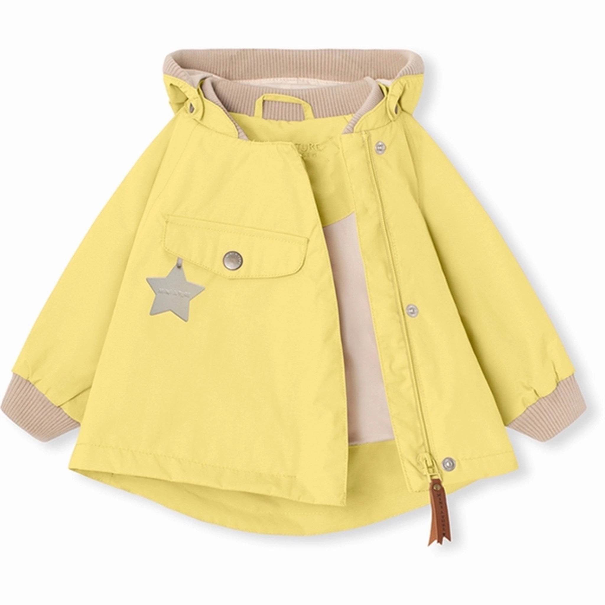 Layered MINI A TURE WAI Spring Jacket Muted Lime