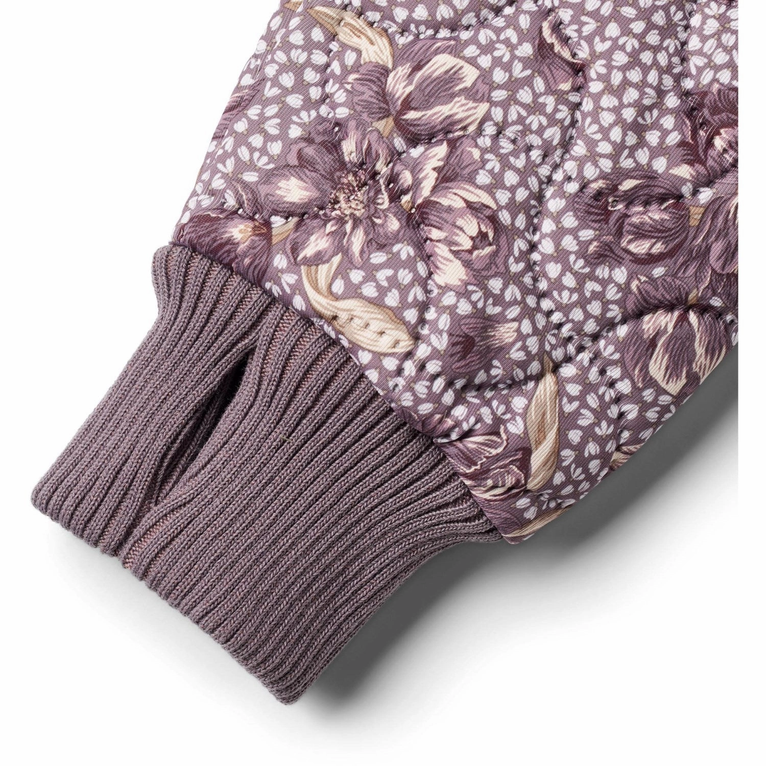 Layered Wheat Lilac Tulips Thermo Jacket Thilde