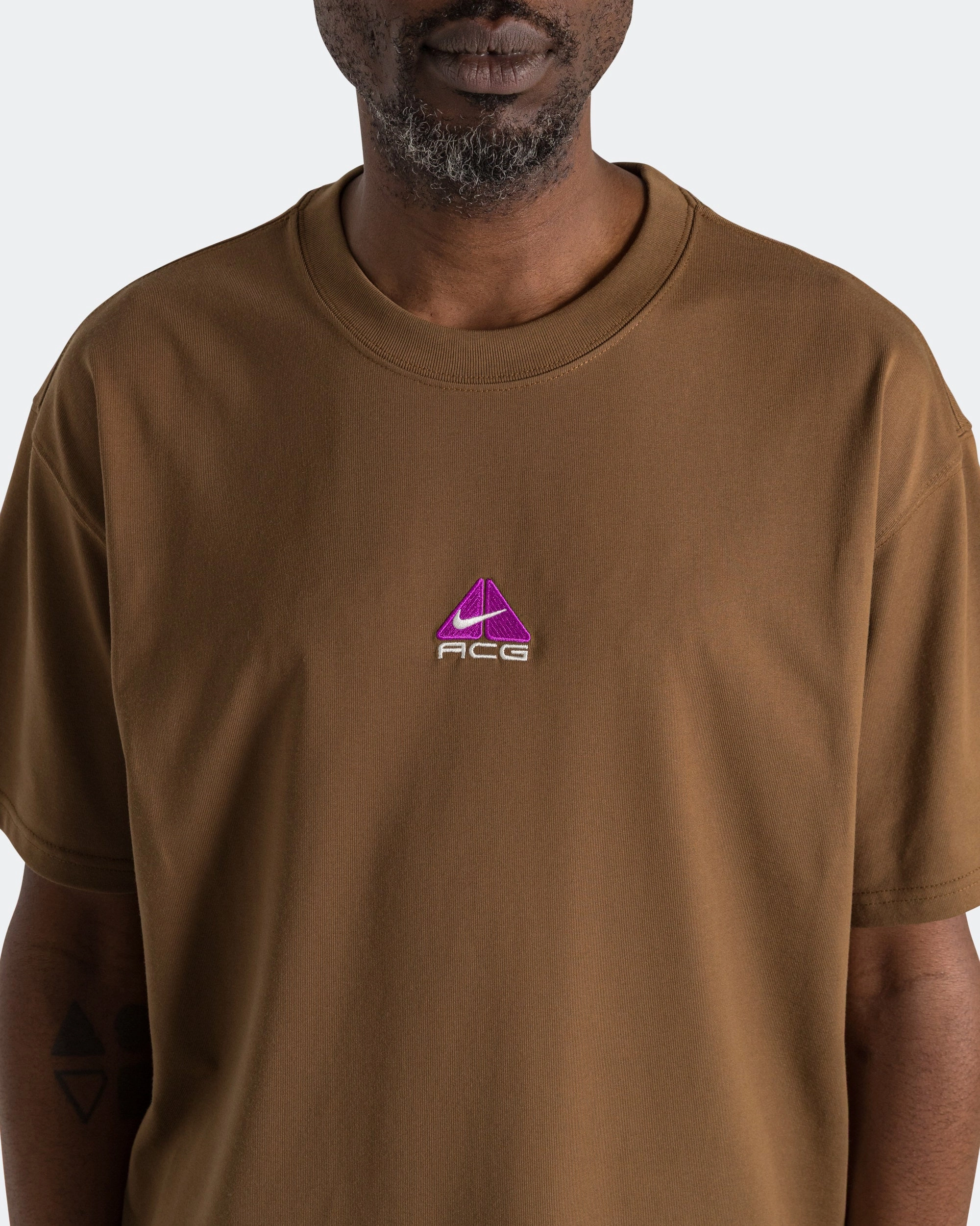 LBR Lungs SS Tee - Mosswood Brown new arrival kurta set
