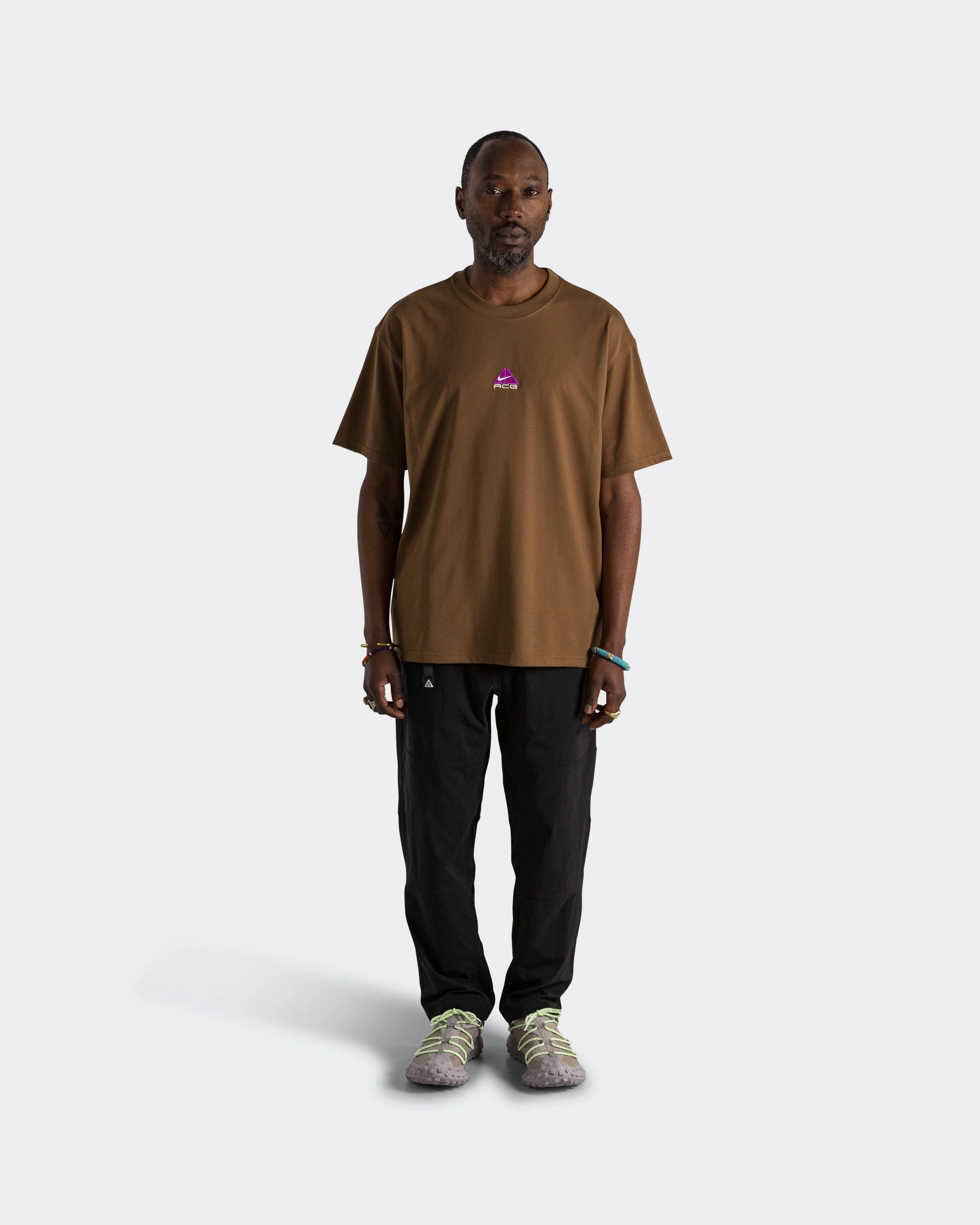 LBR Lungs SS Tee - Mosswood Brown new arrival kurta set