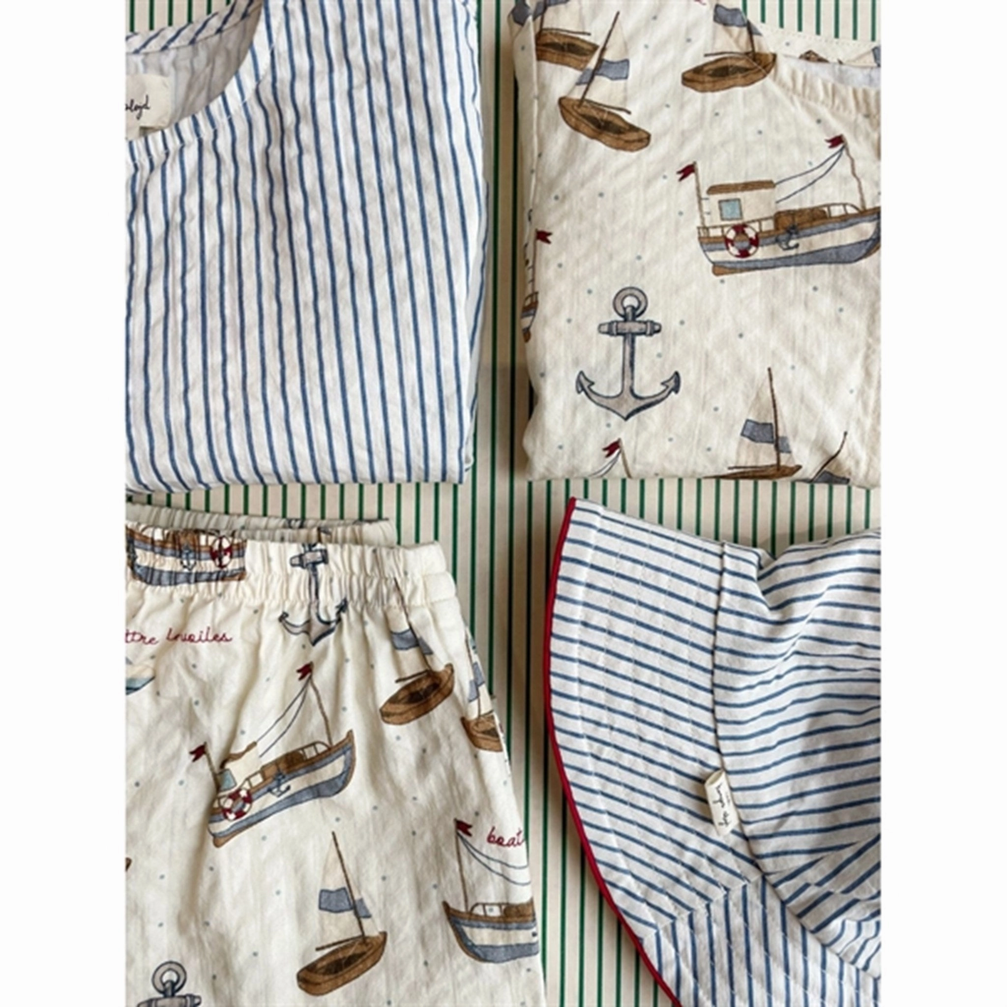 Leather Konges Sljd Sail Away Ace Romper