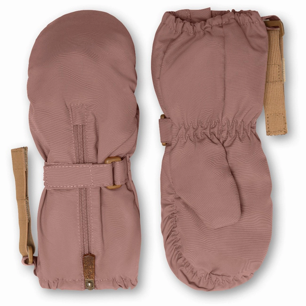 Leather Mini A ture Light plum Cesar Fleece Gloves Relaxed