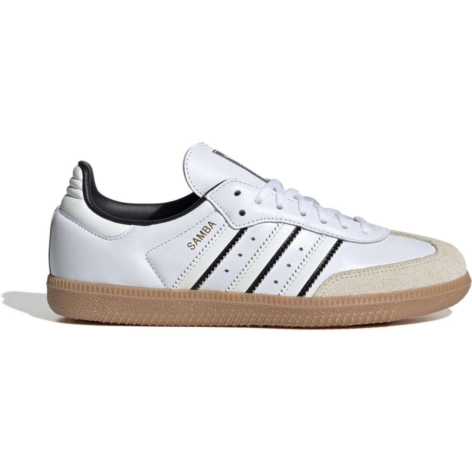 Leather shoes adidas Originals Cloud White/Off White/Core Black Samba Og J Sneakers Canvas shoes