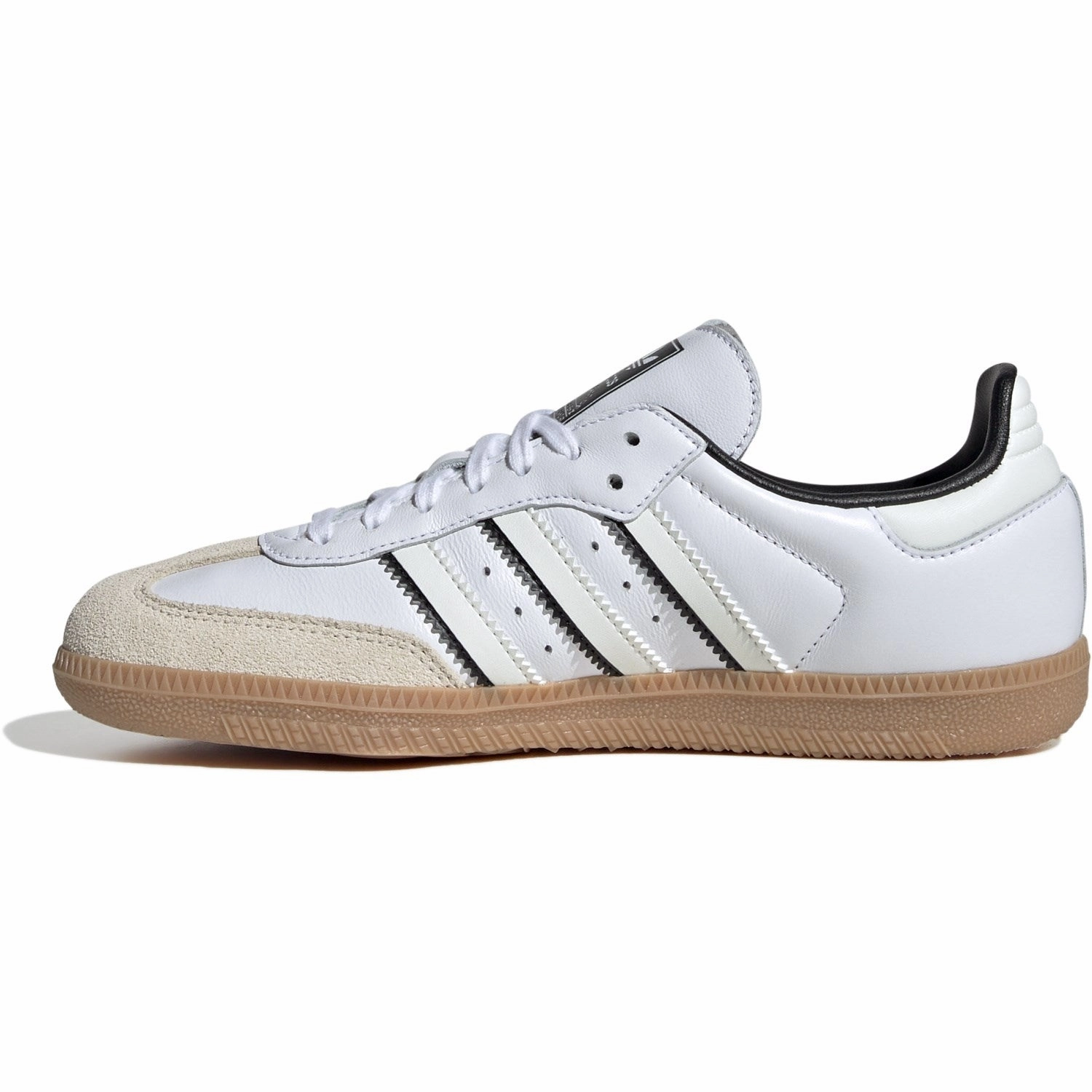 Leather shoes adidas Originals Cloud White/Off White/Core Black Samba Og J Sneakers
