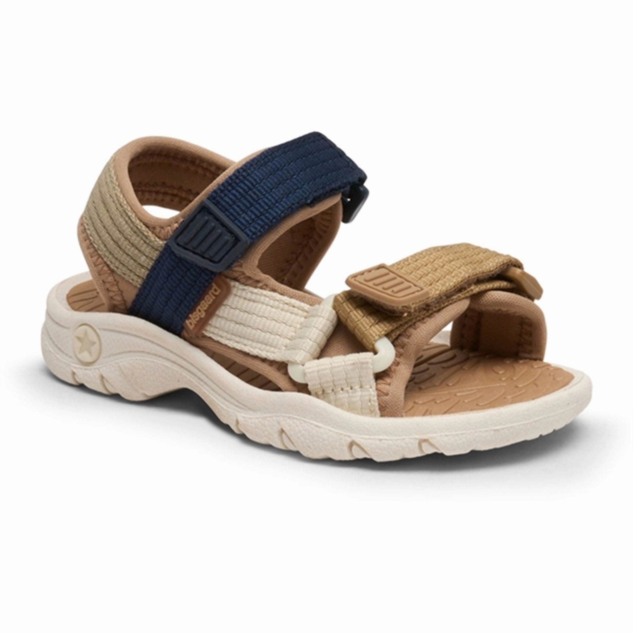 Leather soles Bisgaard Nico Sandal Camel