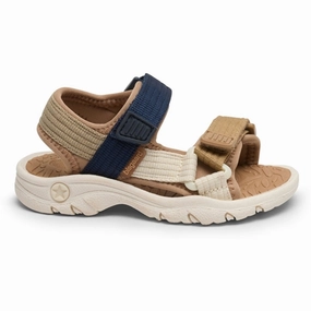 Leather soles Bisgaard Nico Sandal Camel Trainers