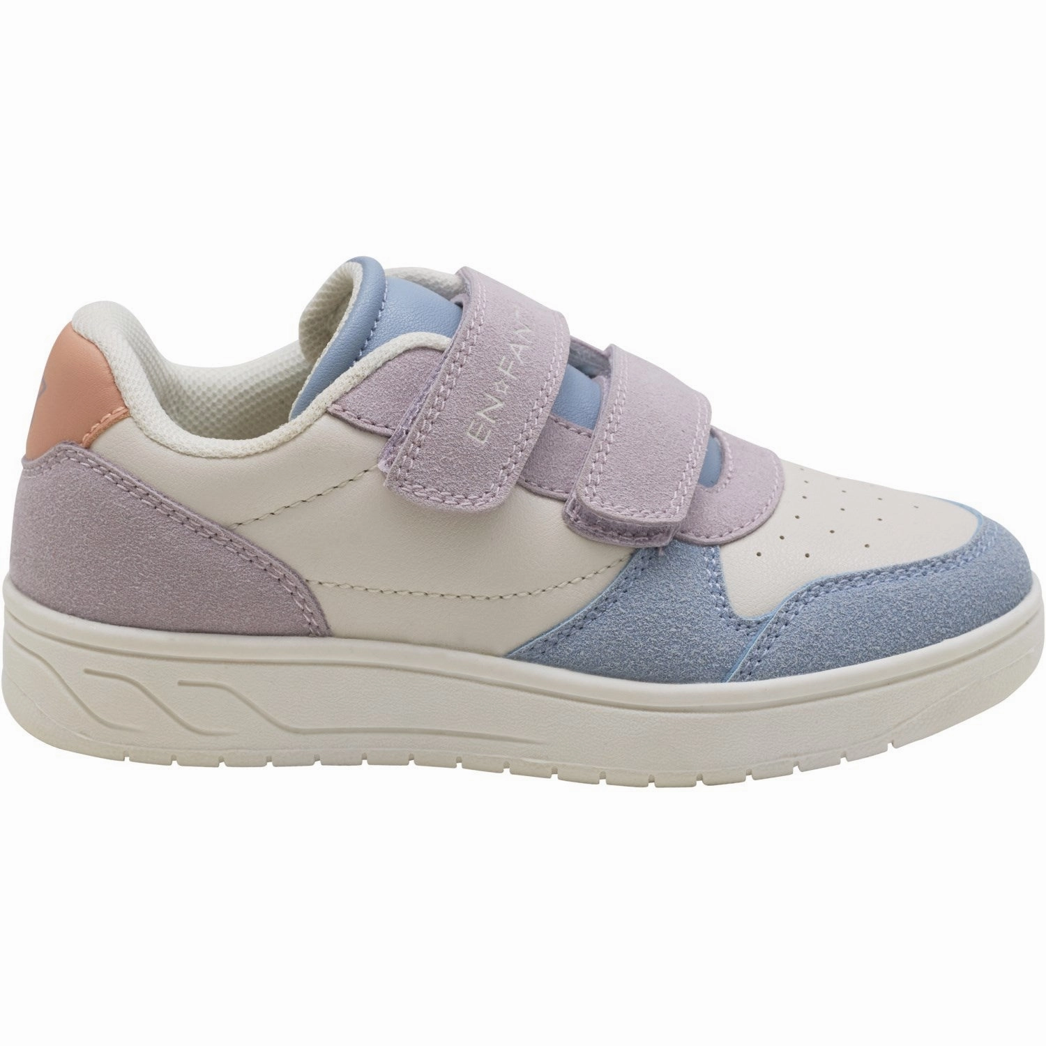 Leather soles En Fant Burnished Lilac Sneakers Velcro