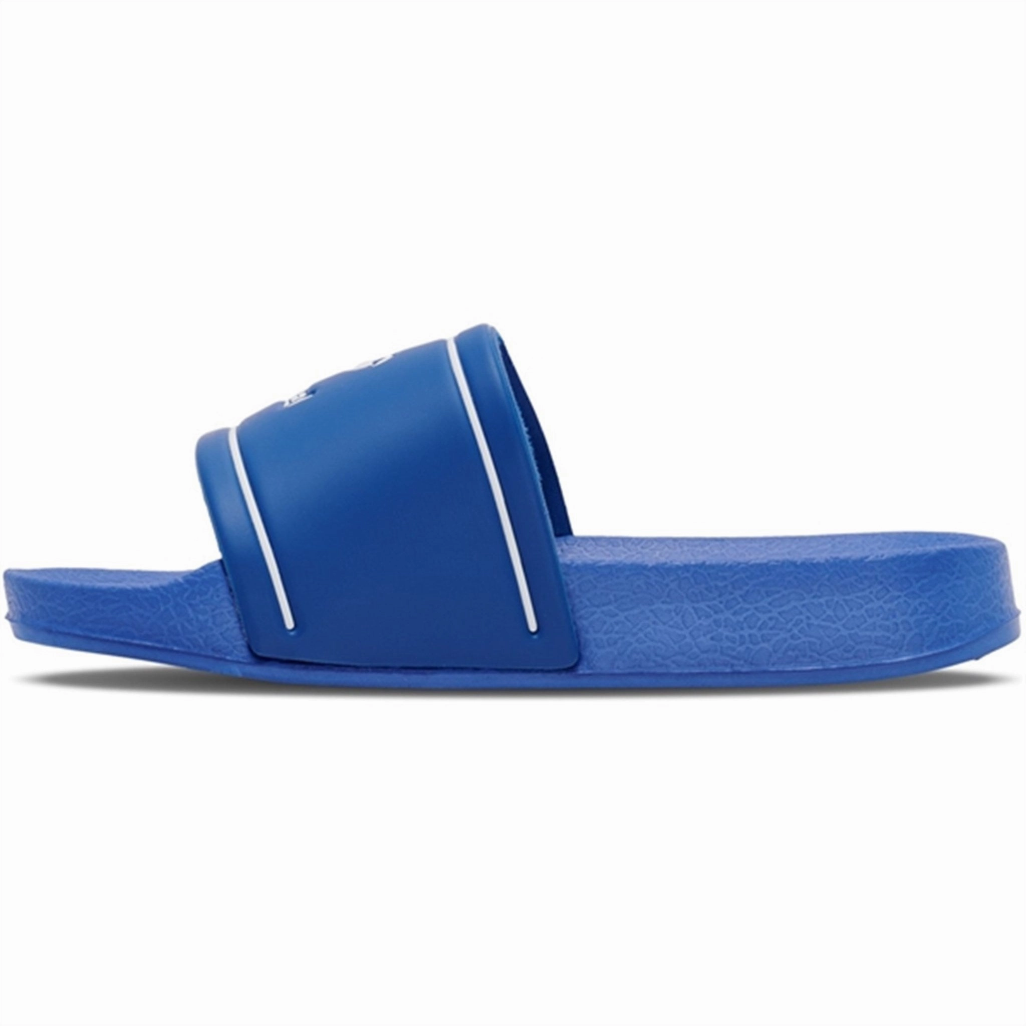 Leather soles Hummel Pool Slide JR Sandal Dazzling Blue