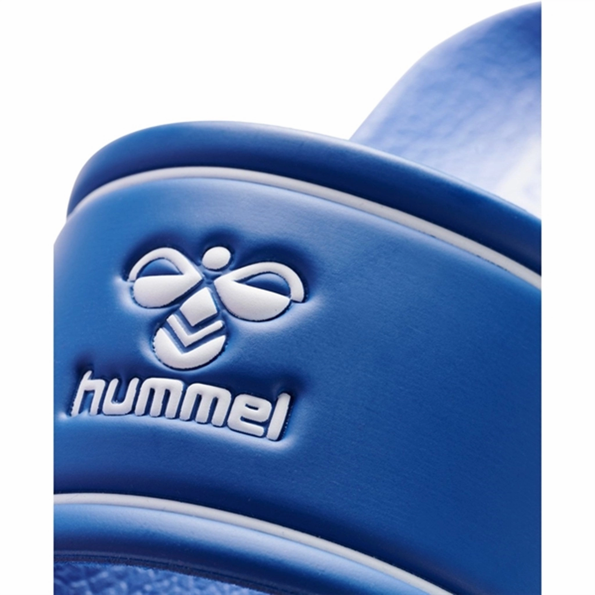 Leather soles Hummel Pool Slide JR Sandal Dazzling Blue