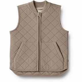 Leather Wheat Thermo Beige Stone Vest Gilet Ede Alluring