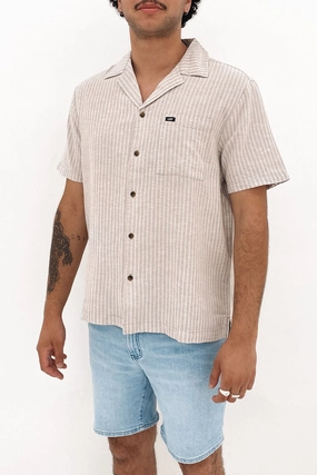 Lee Holiday Shirt Sand Stripe sale makeup sale men