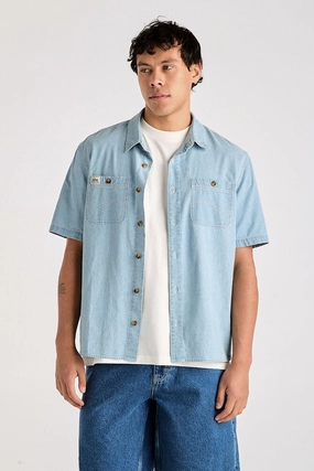 Lee Workers Short Sleeve Shirt Washed Chambray sale t shirts sale in amazon