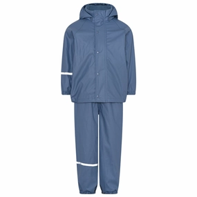 Legendary Celavi Rain Set w. Fleece China Blue Luxury