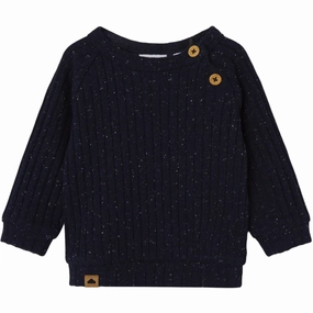 Legendary Name It Dark Sapphire Kino O Neck Blouse Ethical