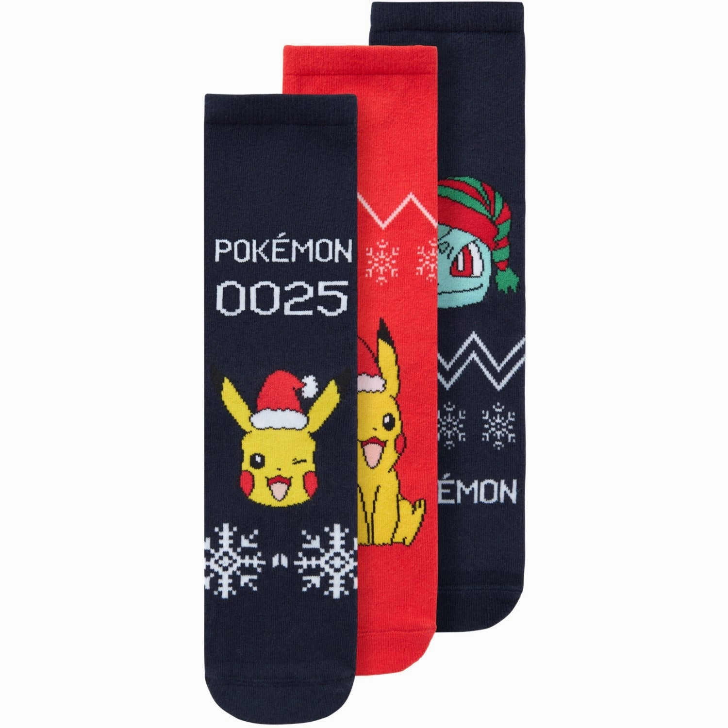 Desirable Name It Dark Sapphire Odis Pokemon 3-Pack Socks Captivating
