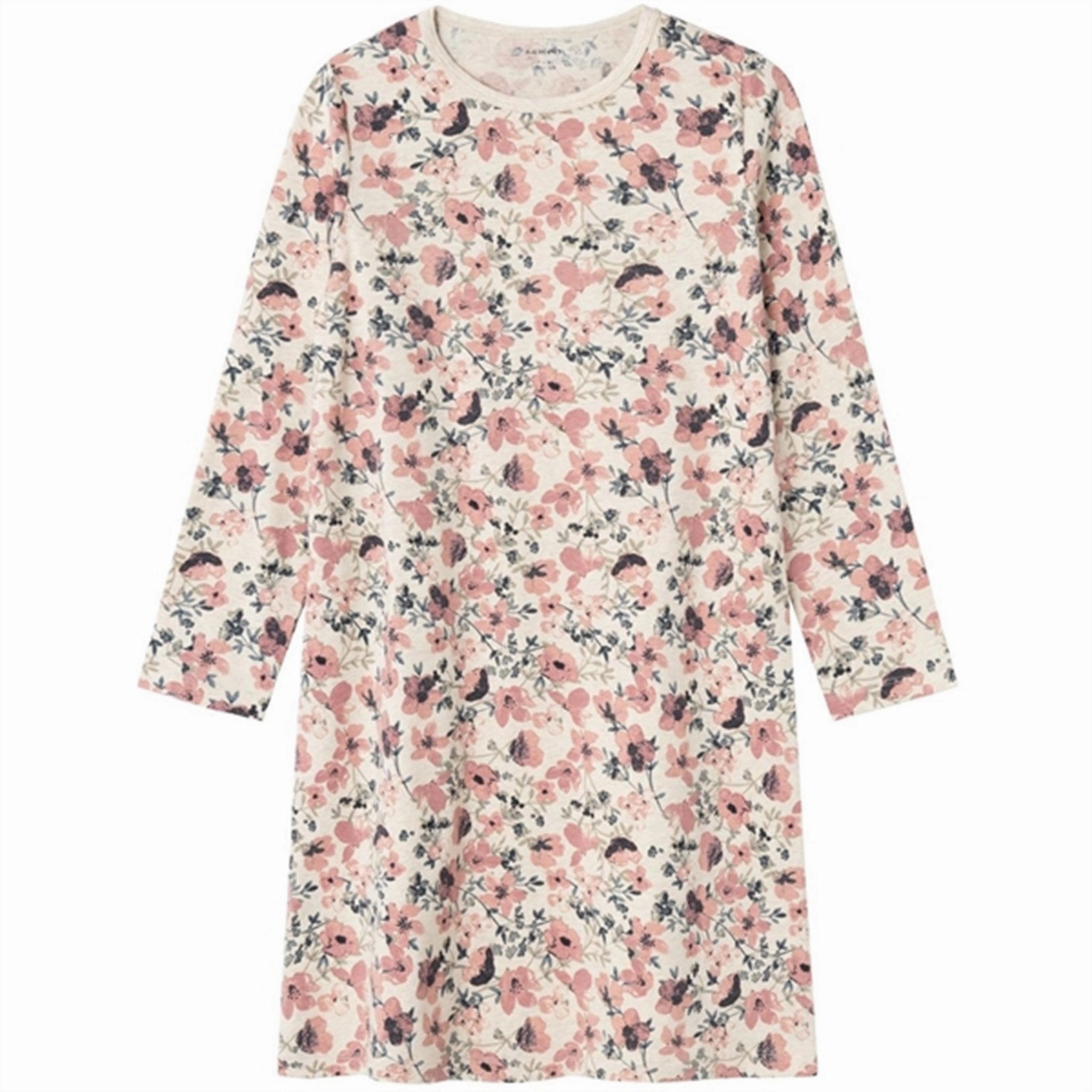 Name it Peyote Melange Flower Night Dress Noos Eco-friendly Regal