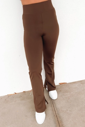 Leighton Flare Pant Brown hoka sale eid sale