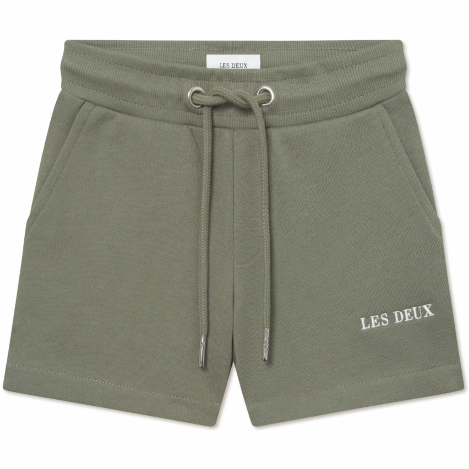 Les Deux Kids Lichen Green Dexter Sweatshorts Fit Vintage