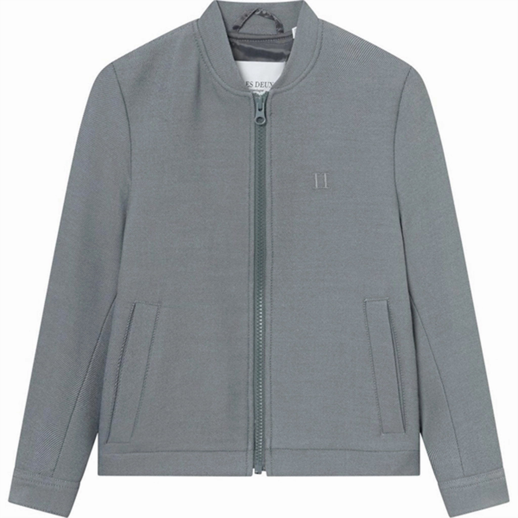 Les Deux Kids Turbulence Blue Melange Como Bomber Jacket 2.0 Color Athletic