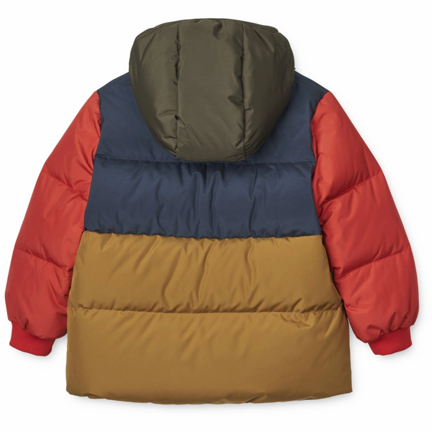 LieWood Army Brown Multi Mix Palle Puffer Down Jacket Soft