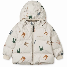 LieWood Bunny / Sandy Polle Down Puffer Jacket Trend Spandex