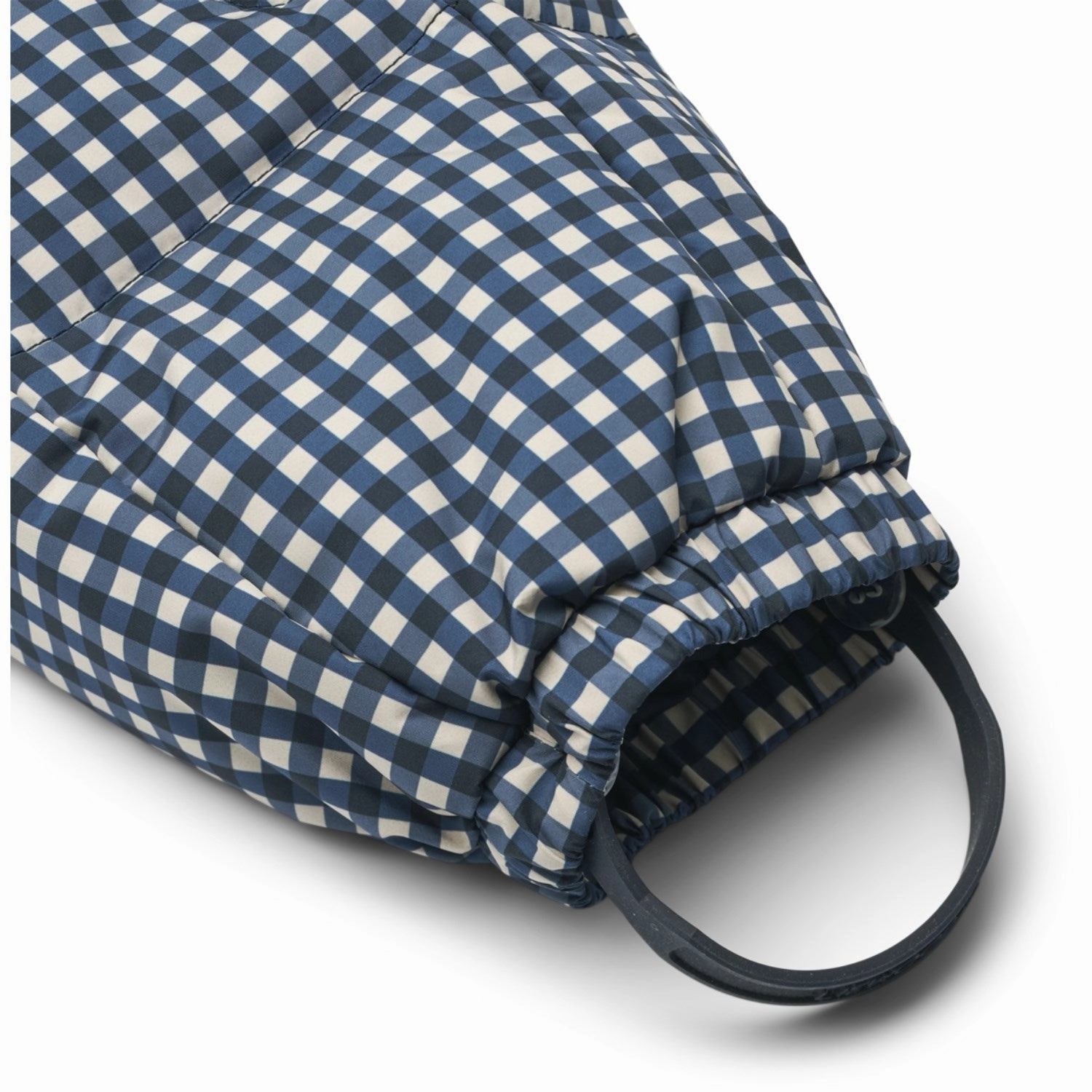 LieWood Check Classic Navy / Dark Sandy Sylvie Baby Snowsuit Moisture-wicking