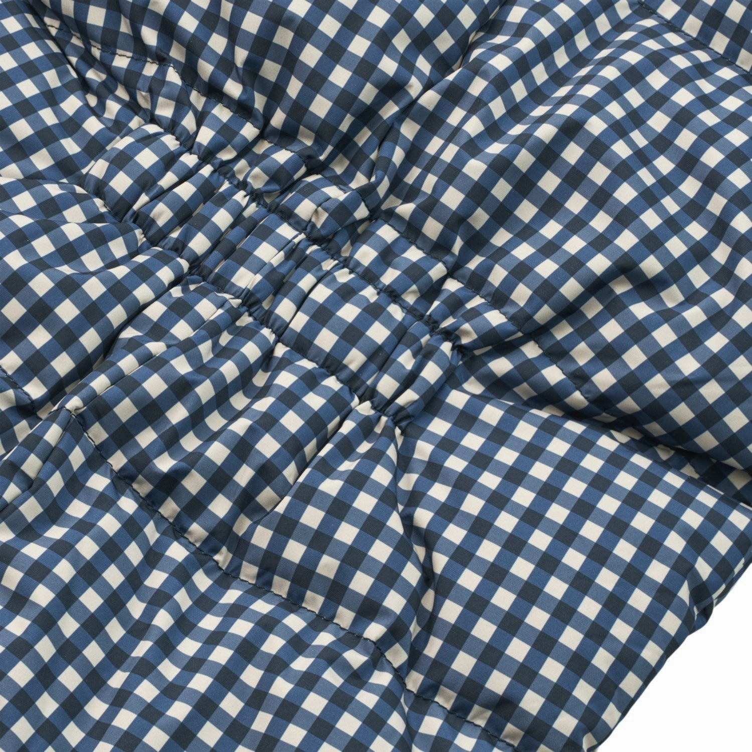 LieWood Check Classic Navy / Dark Sandy Sylvie Baby Snowsuit Moisture-wicking