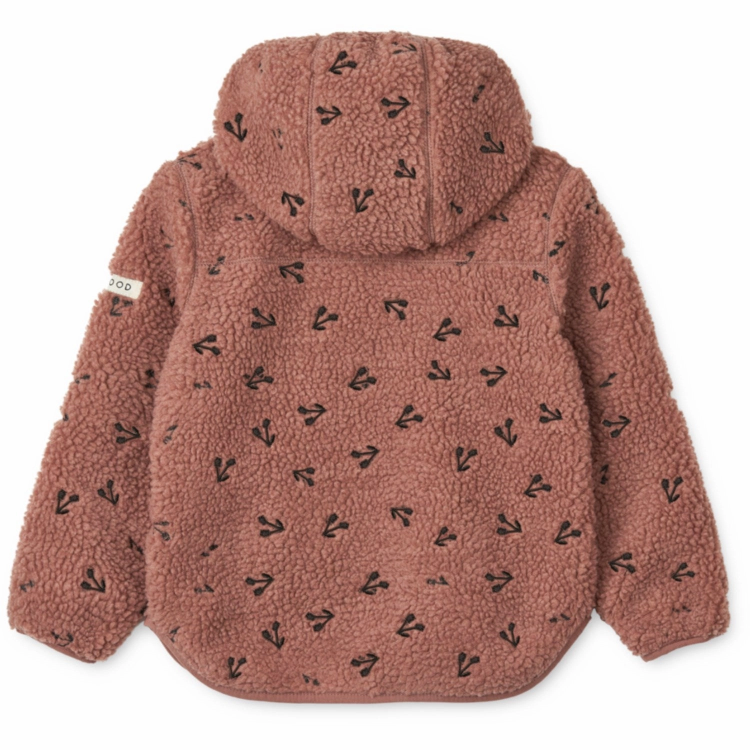 LieWood Cherries / Dark Rosetta Mara Pile Jacket Soft