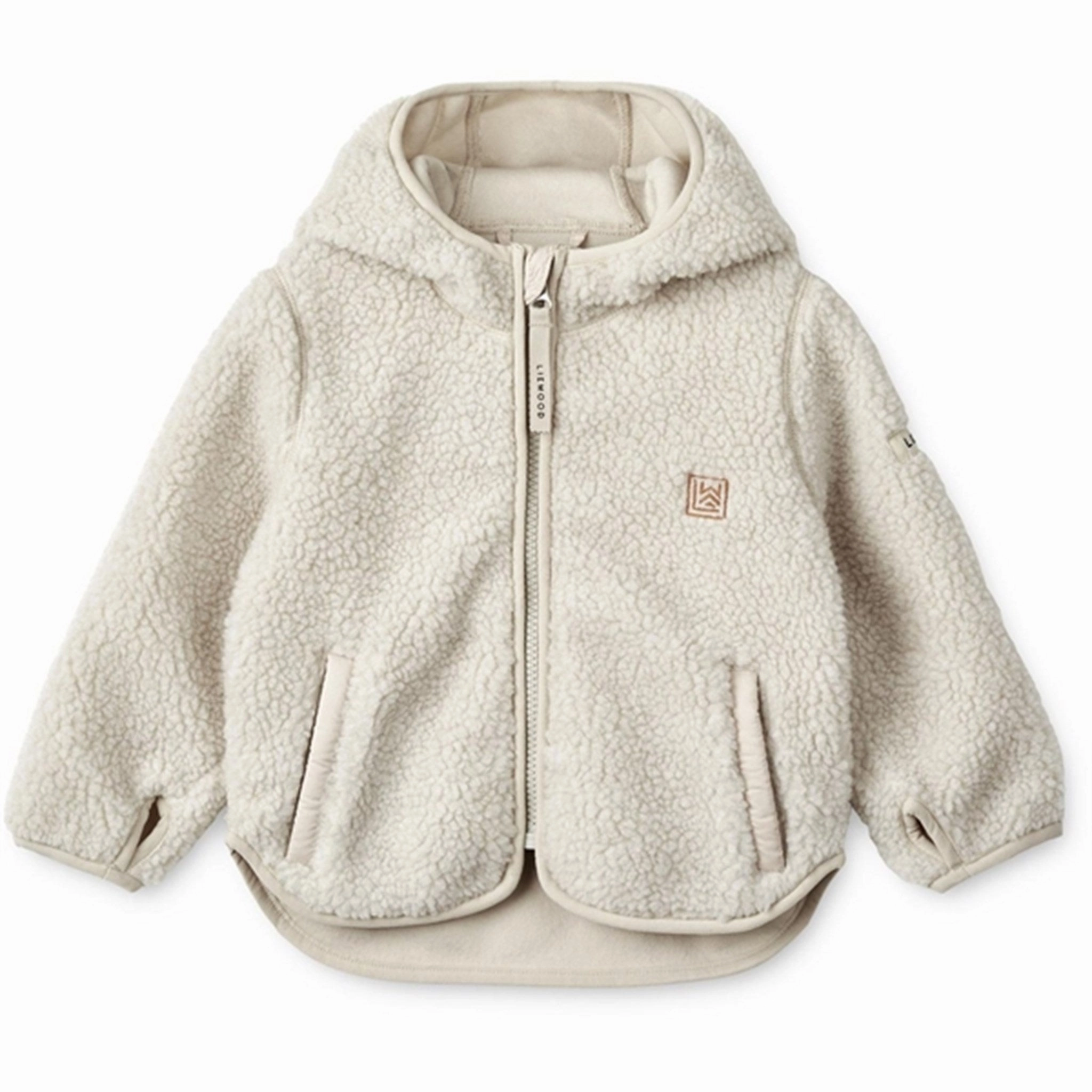 Liewood Leopard/Sandy Mara Pile Embroidery Jacket Signature Refined