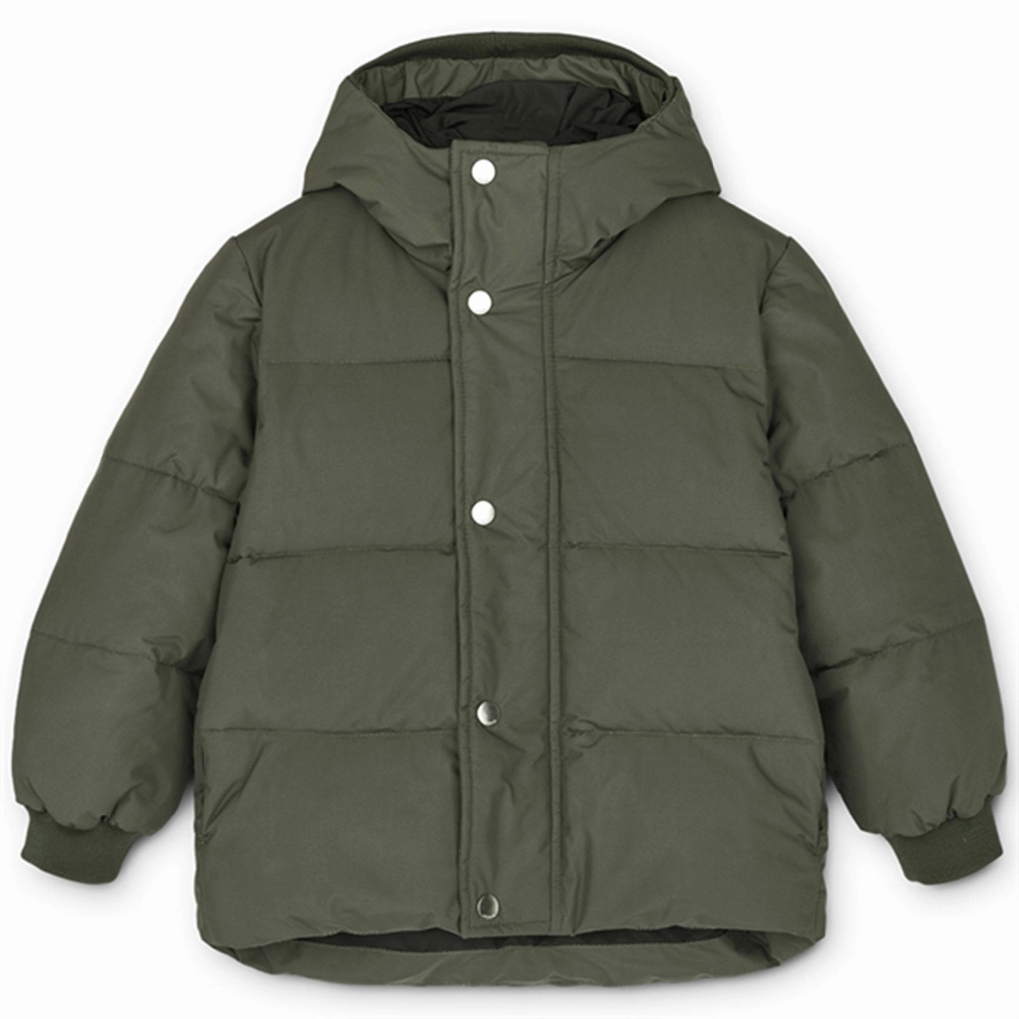 Liewood Palle Puffer Jacket Hunter Green Bow Polished