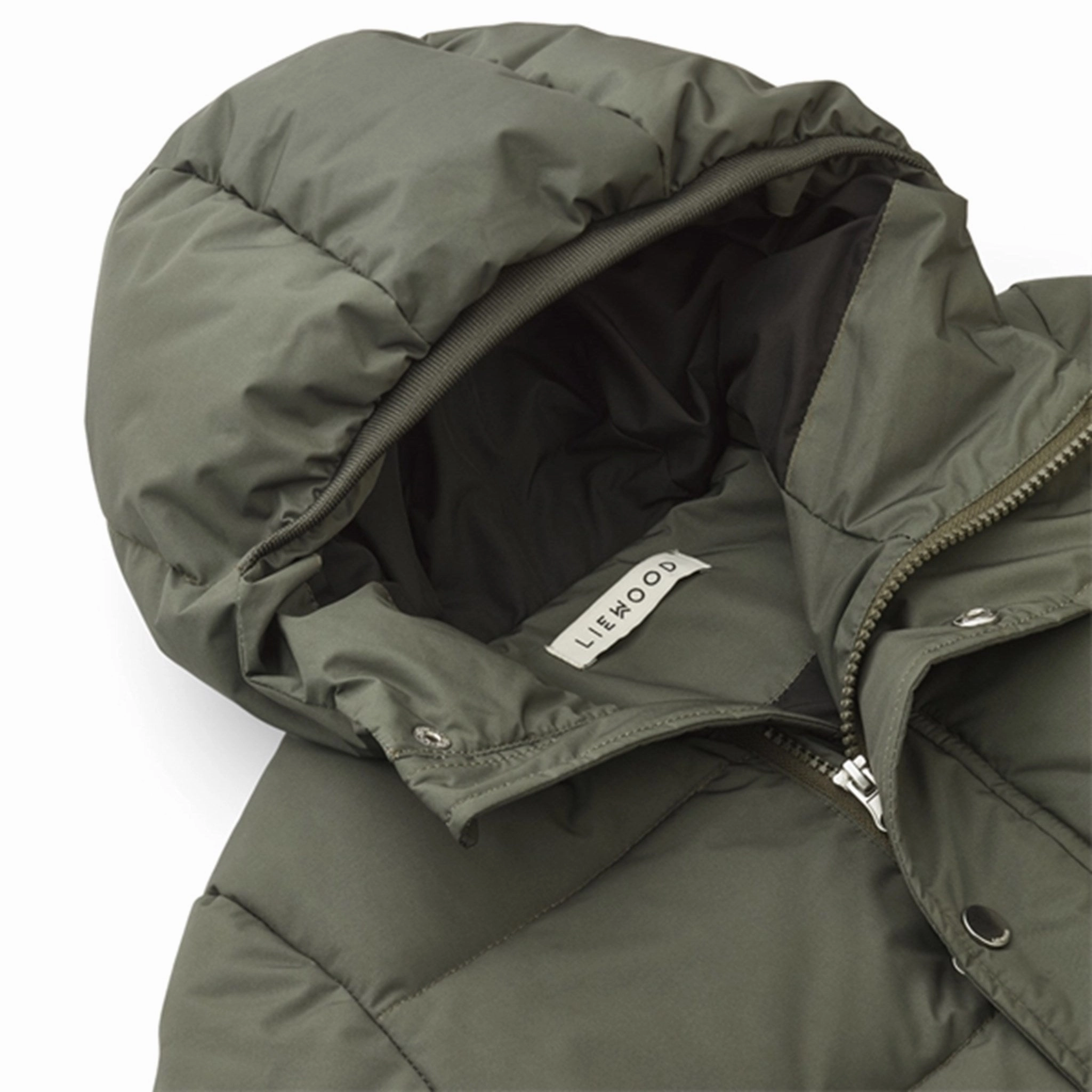 Liewood Palle Puffer Jacket Hunter Green Bow