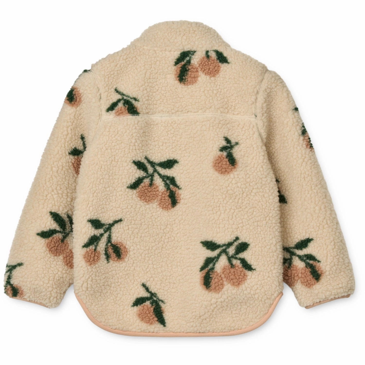 LIEWOOD Peach / Sea Shell Nolan Pile Jacket Knit