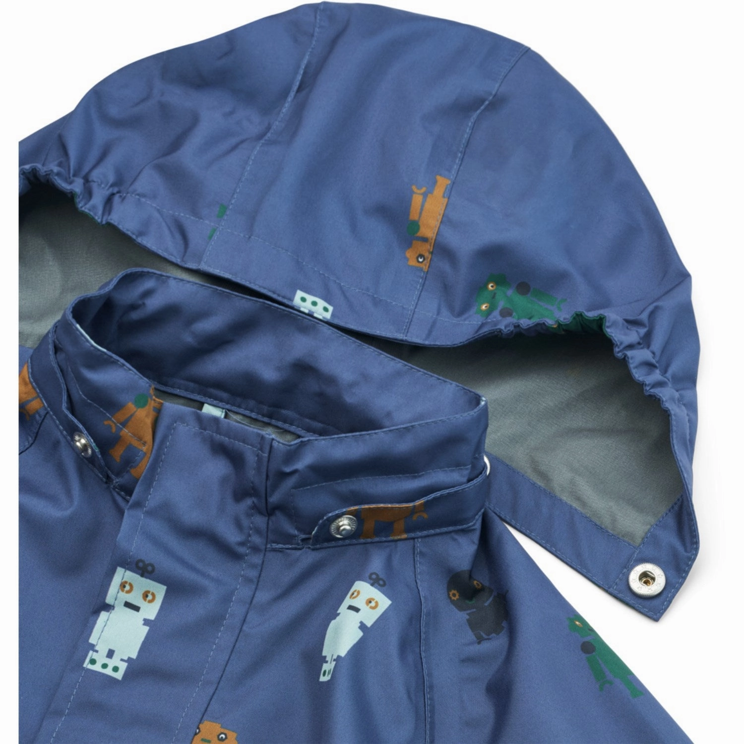 LieWood Robots / Indigo Blue Pedia Rain Jacket Superior