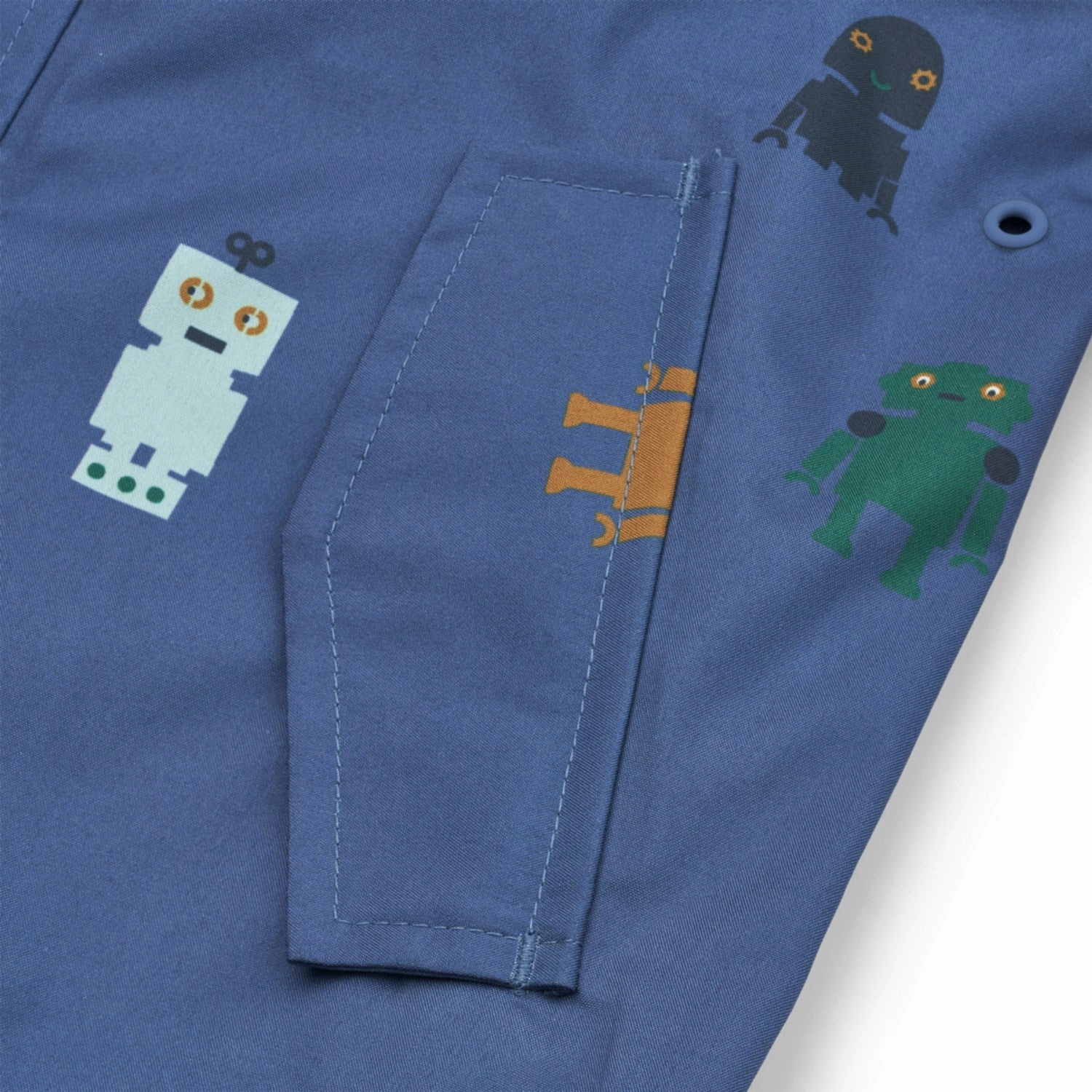 LieWood Robots / Indigo Blue Pedia Rain Jacket Superior