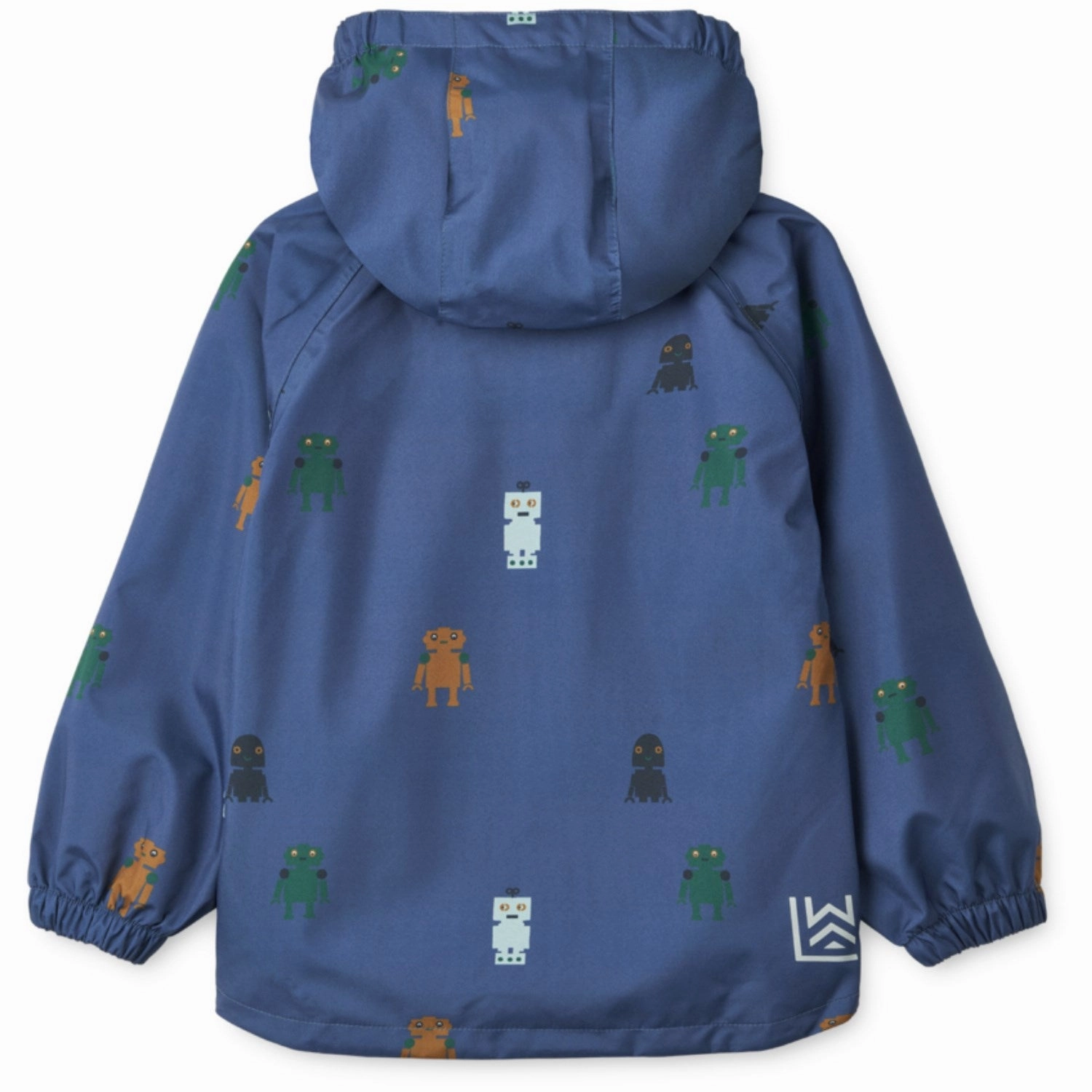 LieWood Robots / Indigo Blue Pedia Rain Jacket Superior